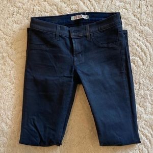J Brand Coated Jeggings w/ Subtle Sheen